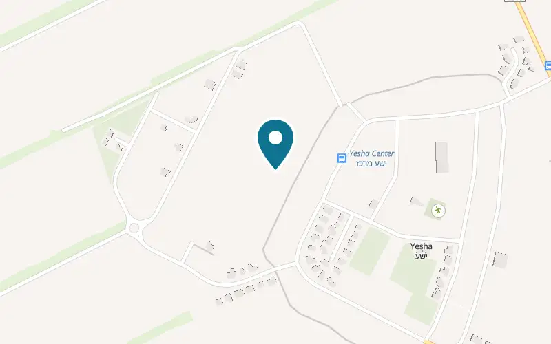 Map showing Uri Tutim at Meshek Patkin, Moshav Yesha, Yesha