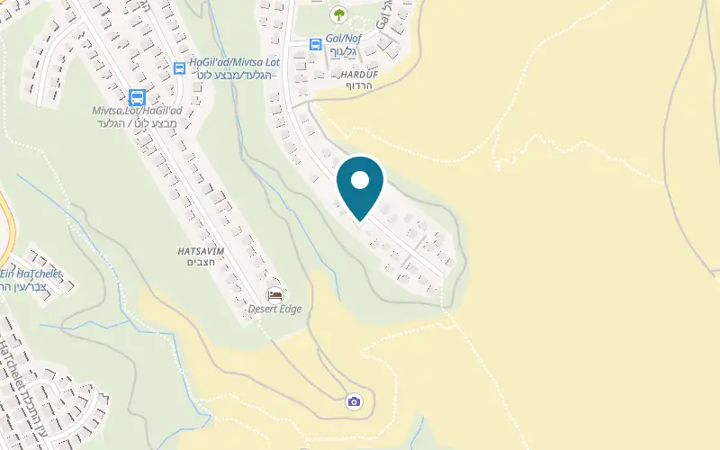 Map showing Villa Nof 64 at 64 Nof Street, Arad
