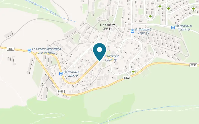 Map showing Sparta Holiday Compound at Moshav Ein Ya'akov, Ein Ya'akov