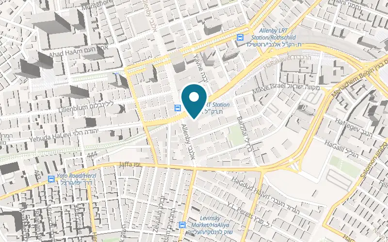 Map showing VIP Mobile at 2 Mikve Israel Street, Tel Aviv-Yafo