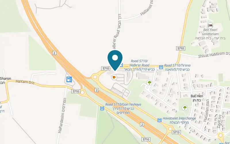 Map showing Vivino Bitan Aharon at Bitan Aharon commercial centre, Bitan Aharon