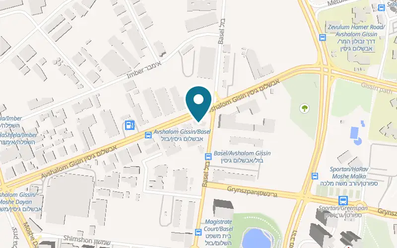 Map showing Webcar at 13 Basel Street, Petah Tikva