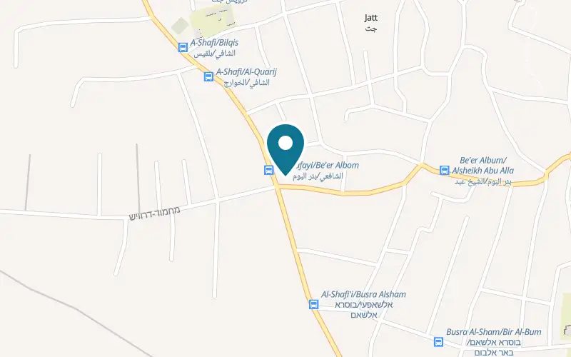 Map showing Well Done at 6 al-Shafi'i Street, Jatt