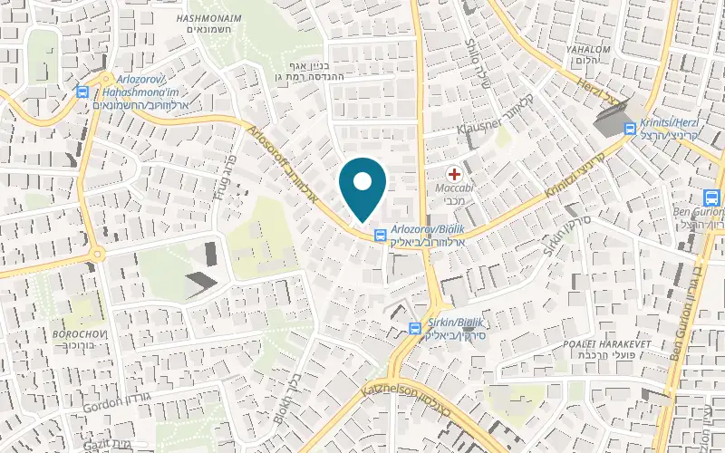 Map showing WiseTech at 10 Arlosoroff Street, Ramat Gan
