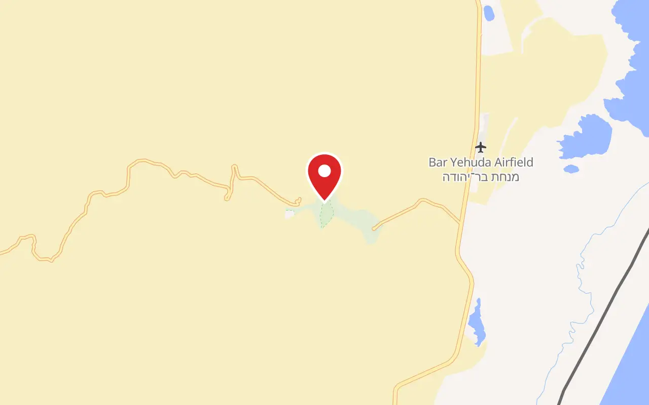 Map showing where The Masada Synagogue is
